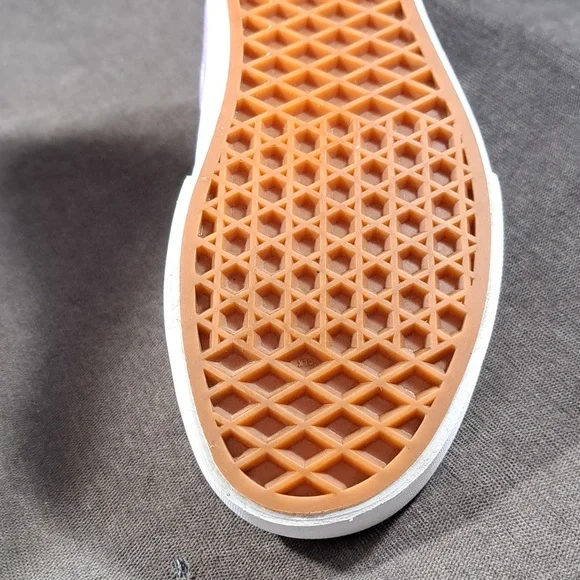 Vans Old Skool Light Purple Suede Canvas White Leather Lace Up Sneakers VG- US 5 - Picture 10 of 16